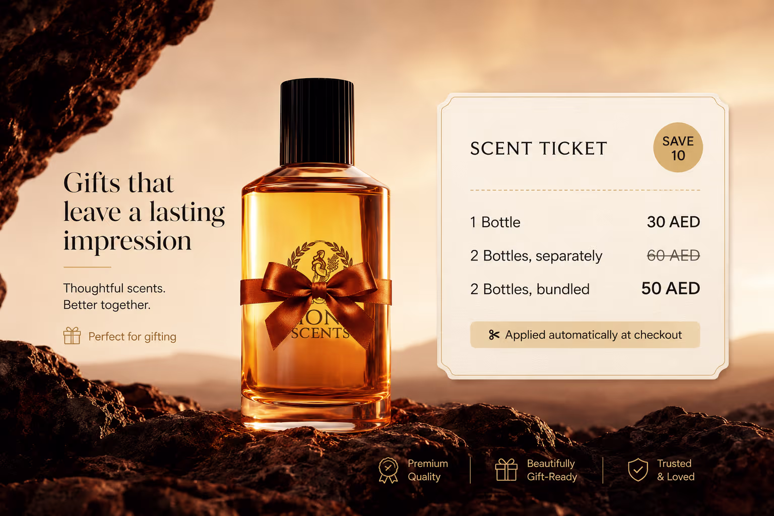 Monk Perfume gift sets